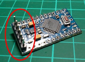 Arduino Communication Pin